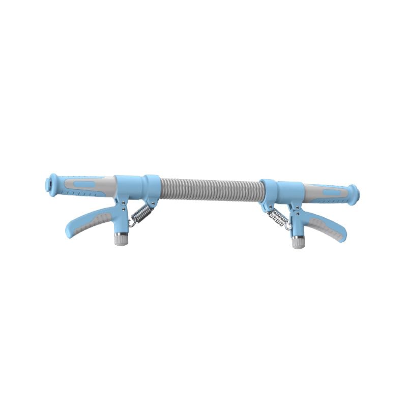 Proberos® 2 in 1 Power Twister Flex Bar with Grip Strengther, Upper Body Strengthen Trainer for Teens Adults, 22-220lbs Adjustable Resistance, Carbon Steel Spring Arm Exerciser for Chest, Shoulders