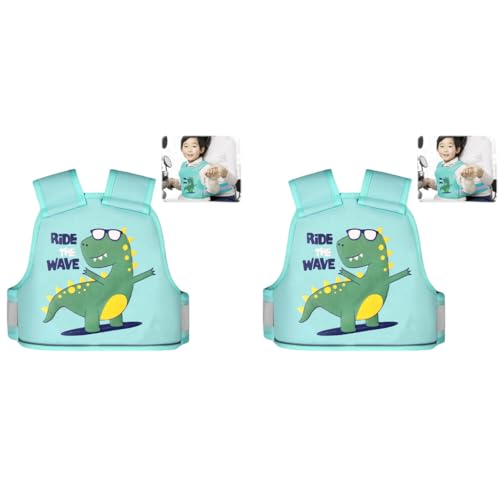 SNOWIE SOFT® Kids Safety Belt for Two Wheeler with Reflective Strips Portable Seat Belt Children Motorcycle Harness Adjustable for Boys Girls 2-12years 2 PCS