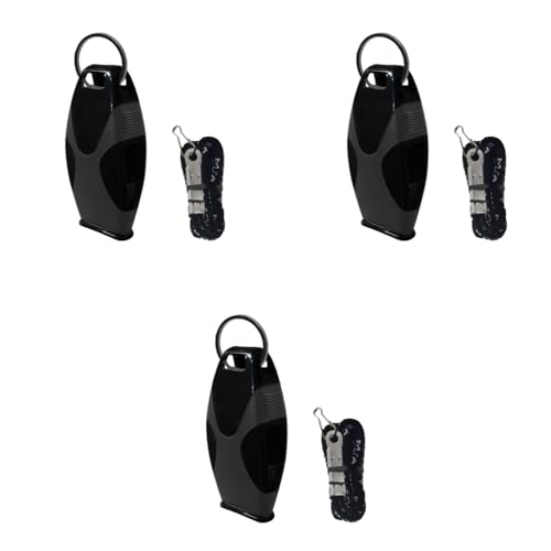 Proberos® Professional Whistle for Sports Coach with Lanyard High Sound Hyper Referee Coaches Life Guard Self Defense Survival Emergency Uses 3 PCS