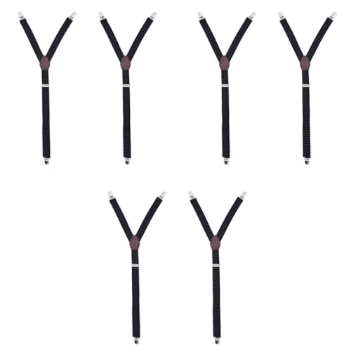 GUSTAVE® Adjustable Elastic Garter Straps to Stay Men's Shirt Fashion Design Glamour Gifts 3PCS