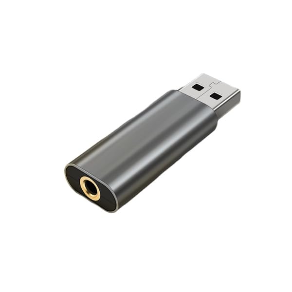 Zeitel® USB Sound Card USB to 3.5mm