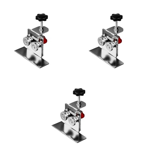 Serplex® Floor Cabinets Frame Install Clamp Cabinet Door Mounting Support Stainless Steel Arm Multipurpose Jig for Hidden Door Install 3PCS