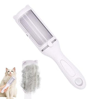 Qpets® Dog Grooming Brush Shedding Hair Brush for Cat Dog Hair Brush Cat Comb Cat Hair Brush Self Cleaning Hair Cleaning Brush Remove Mat Shedding and Grooming Brush for Pet Hair Brush for Pet