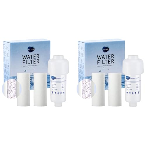 Serplex® Washing Machine Water Filter Cartridge with 3 Replacement Tap Accessories Science for Kitchen Bathroom Toilet System 2PCS