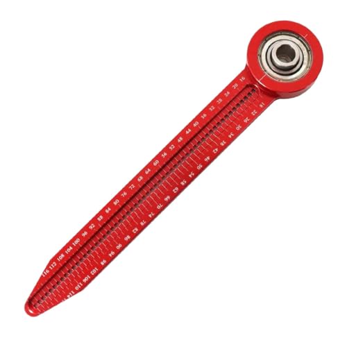 Serplex® Circle Maker,Circle Template,Adjustable Aluminum Alloy Woodworking Marking Gauge Compass,Rotating Round Drawing Ruler Precision Drawing Supplies Measurement Tools