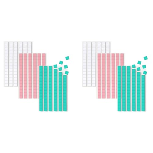 HASTHIP® 288PCS Sticky Tack 3 Color Adhesive Putty for Holding Nail Extension Multi Purpose Flexible Mounting Putty for Crafts Hanging Pictures Small Objects