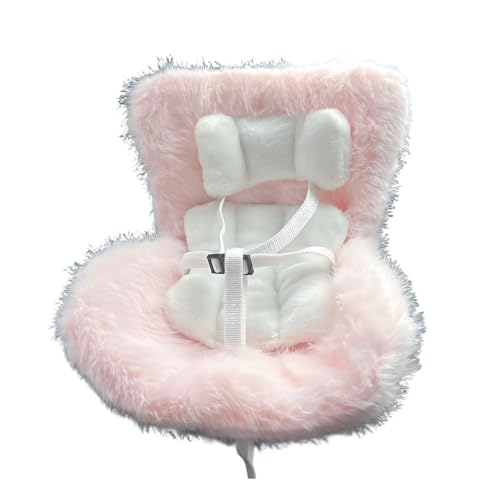 PATPAT® Doll Car Seat for 17cm Dolls with Air Vent Clip and Desktop Stand, Cute and Functional Car Ornament for Blind Box