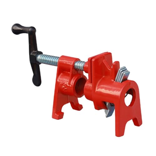 Serplex® PC12-2, 1/2 in. Traditional Style Pipe Clamps, Incredibly Versatile, Easy to Assemble, Indespensable Workshop Clamp for Woodworking, Carpentry, Home Improvement and DIY Projects