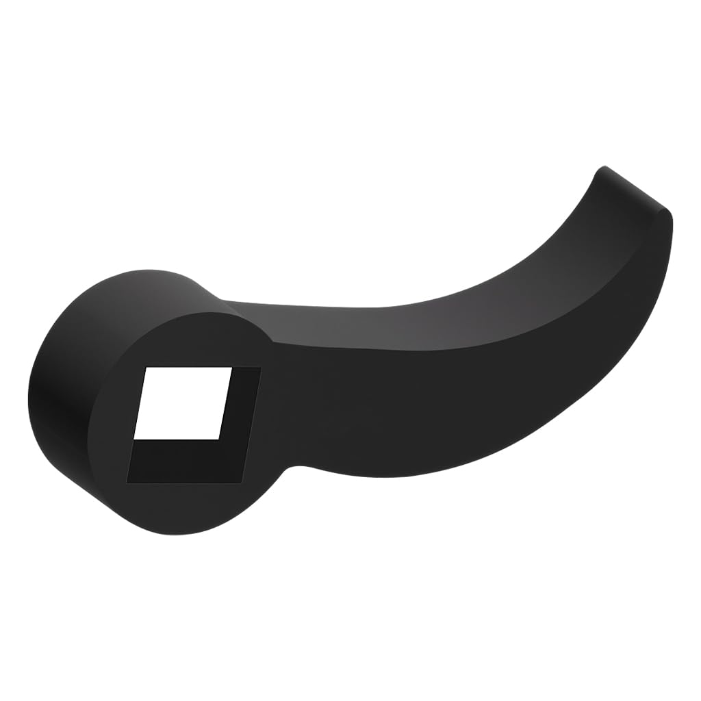 STHIRA Curved Torque Wrench Adapter Handle for Tight Space Access with Steel Extension Bar