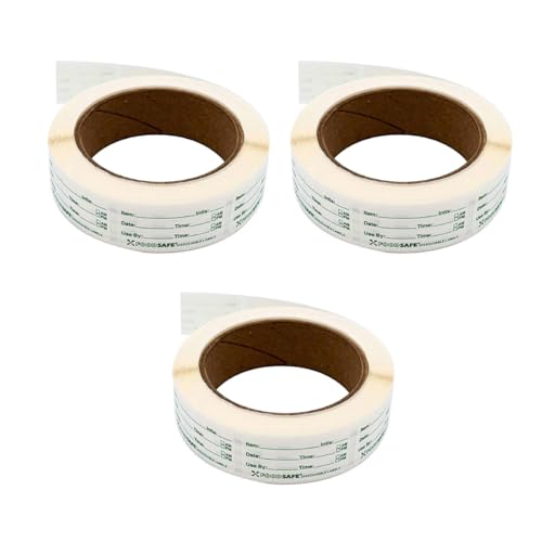 HANNEA® 750 pcs Food Storage Label Restaurant Label Sticker Catering Food Sticker for Food Storage Management
