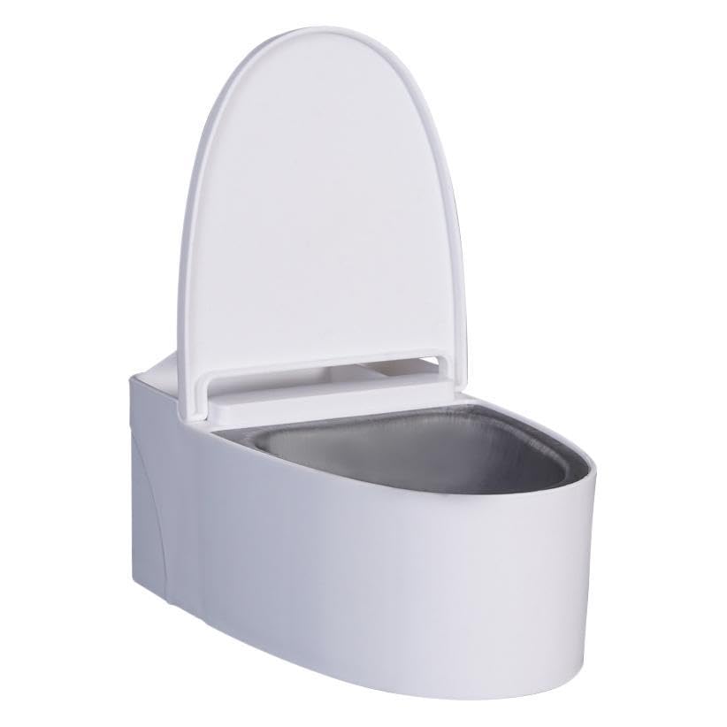 HASTHIP® Toilet Shaped Ashtray (1 Piece, White)