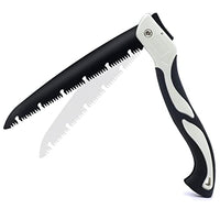 Serplex® 10 Inches Folding Stainless Steel Hand Saw Gardening Hand Saw for Sawing Branches, Trimming Extra Branches, Camping, Pruning Saw With Hard Teeth, With a Replaceable Sawing Blade