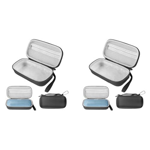 ZIBUYU® Carrying Case for Bose SoundLink Flex Storage with Hand Strap Hard EVA Protective for Wireless Bluetooth Speaker Not Included 2PCS