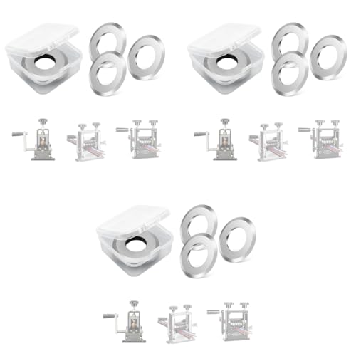 Serplex® 9PCS Replacement Ring Blades for Cable Stripping Tool Hand Crank Wire Machine
