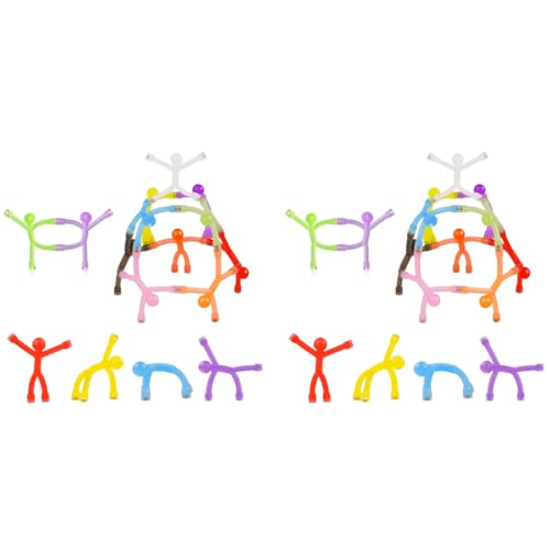 HASTHIP® 20PCS Fun Refrigerator Magnets, Match Stick Men Fun Refrigerator Magnets for Home Decor, Decorative Desk Decor Kids Toys, Magnets for Office Locker Decor