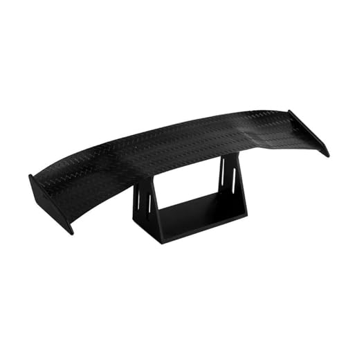 STHIRA® 2PCs Car Mini Spoiler Wing, 6.7 Inch Universal Tail Wing Mini Carbon Fiber Texture Cool Decoration