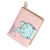 PALAY® Small Purse For Women Cute Cartoon Kitty MIni Wallet for Women Multi Compartment Card Coin Clutch Wallet Gift for Girls