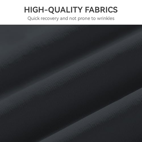 Venzina® UPF 50+ Sun Jacket for Men, Cool-Touch Zip-Up Long Sleeve with Breathable Back Mesh Vent, Clean Fit Men Outdoor Sun Jacket for Fishing, Driving, Hiking, DarkGray-XL