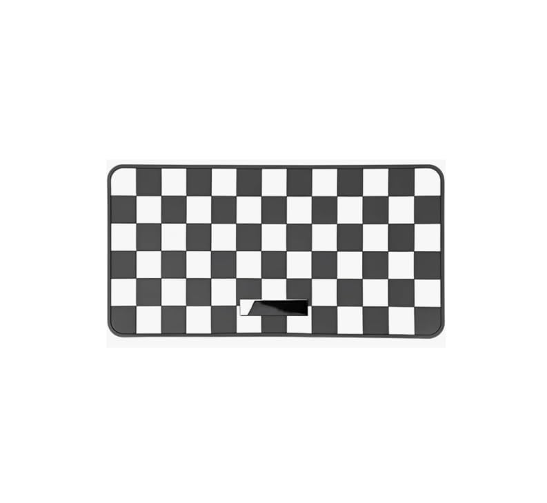 ZIBUYU Car Dashboard Anti Slip Mat for Secure Phone Placement with PVC Sticky Pad