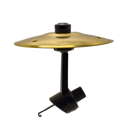 STHIRA® Car Drum Cymbal Air Vent, Fun Music Gadget for Drivers & Drummers, Easy Install on Dashboards & Vents, Crisp Metallic Sound - Quirky Gift for Road Trips & Music Lovers