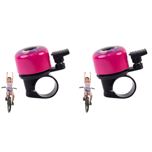 Proberos® Kids Bicycle Bell Loud Stainless Steel Cycle Horn for Children Cycling Accessories 2PCS