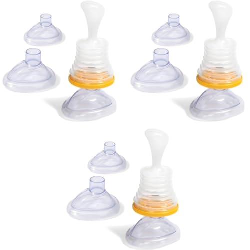 HANNEA® Choking Rescue Device Anti Choking for Kids and Adults Portable Emergency Airway Suction Home Travel 3 PCS