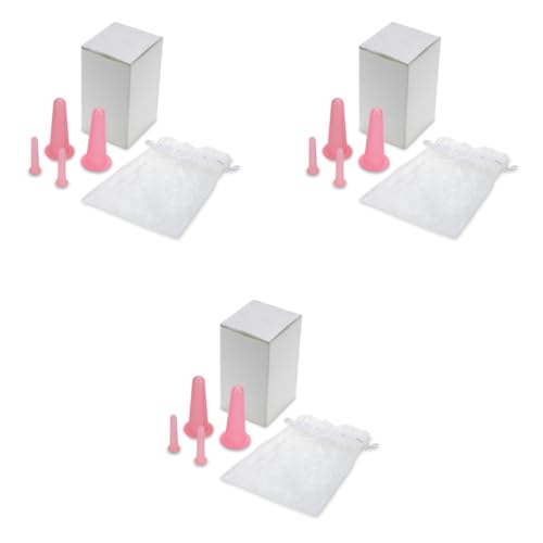 ZIBUYU® 12PCS Facial Cupping Kit Silicone Cups Gentle Gua Sha for Face Neck 2 Sizes for Lymphatic Drainage Contouring Reducing Puffiness