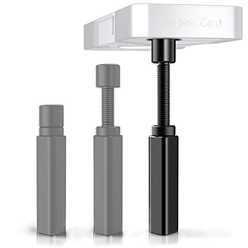 ZORBES Graphics Card Bracket, Aluminum Alloy Graphics Card Holder Bracket, GPU Stand. Adjustable Height Graphics Card GPU Brace Support Video Card Sag Holder Bracket Support Desktop Computer PC