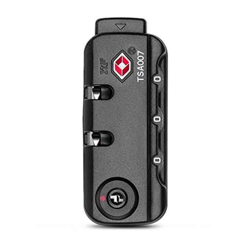 ZIBUYU® TSA Lock for Luggage Suitcase TSA Security Lock Customs Lock TSA007 Approved Zipper Bags Fixed Lock for Luggage Travel 3 Bit Digital Combination Luggage Lock