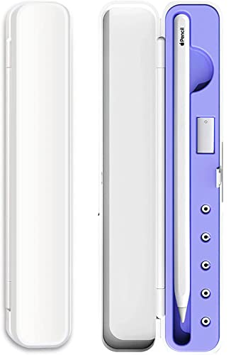 ZORBES Protective Pencil Case for Apple Pencil 1st and 2nd Generation, S Pen Case Storage Carrying Case for Stylus Pen Magnetic Pen iPad Pen (Without Pen and Tip)
