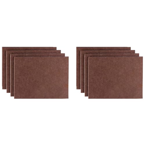 HASTHIP® 4Pack Furniture Felt Pads 3M Non Slip Self Adhesive Cuttable Heavy Duty Noise Reduction Floor Protector for Hardwood Floors Chair 2PCS