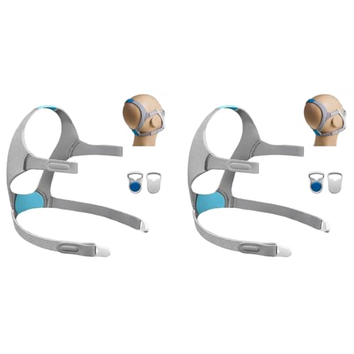 Serplex® Replacement Plush Headgear Magnetic Clips for AirFit N20 Nasal CPAP Mask Tailored Fit Size L 2PCS
