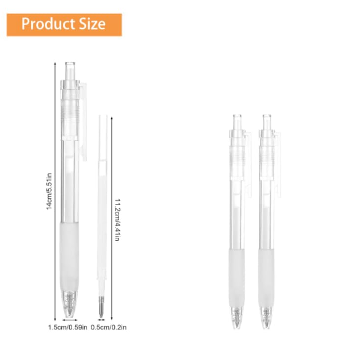 ZIBUYU Utility Craft Knife Pen for Scrapbooking with Retractable Blade and Non Slip Handle 2 Pack