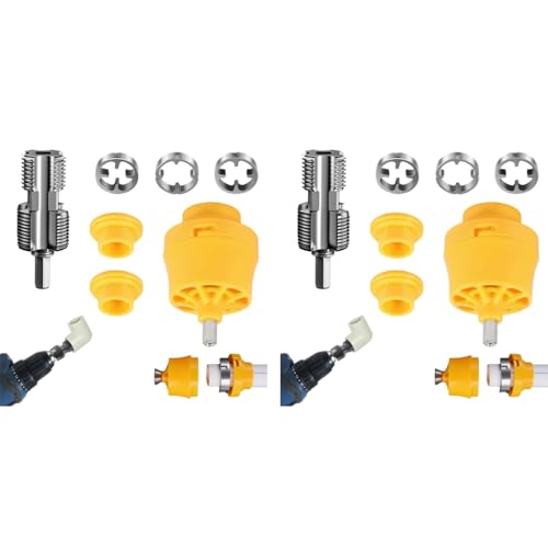 Serplex® Electric Drill Pipe Threader Tool Kit with 3 Dies (1/2