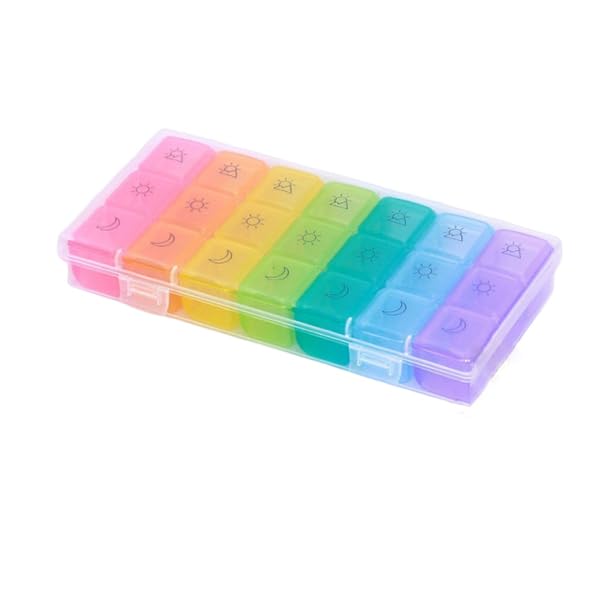 ZIBUYU® BUG HULL Pill Organizer