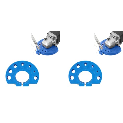 Serplex® Drill Bit Sharpener for Multi Sizing (4mm-11mm) Twist Drill Bits, Drill Bit Grinding Attachment, Power Drill Bit Sharpeners, Multi-Size Drill Bit Grinder for Giant Blade Angle Grinder 2 PCS