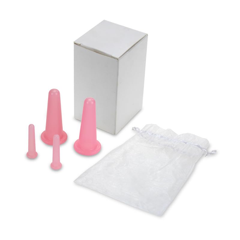 ZIBUYU® 4 PCS Facial Cupping Set for Face