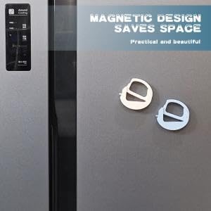 ZIBUYU Food Bag Seal Clips for Snacks and Pantry Use with Push Clip Design Pack of 2