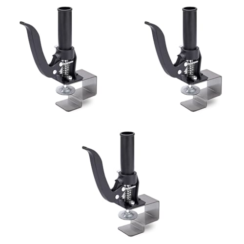 Serplex® Woodwork Clamp Drawer Front Mounting Jig Self-Adapting Cabinet Installation Stainless Steel Panel Alignment Tool Woodworking Assembly for Closet 3PCS