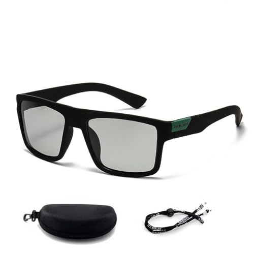 Proberos® Photochromic Cycling Glasses for Men Women, UV400 Sports Sunglasses for MTB, Riding, Running, Fishing, Baseball