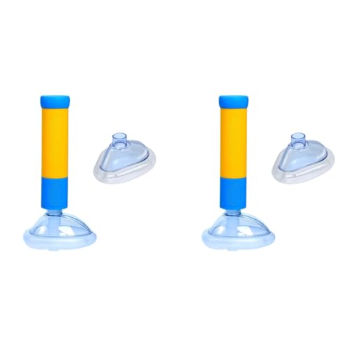 HANNEA® Anti Choking Device Choking Rescue for Kids and Adults with 2 Mask Portable Airway Suction First Aid Home Kit 2 PCS