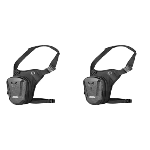 Optifit® Thigh Bag for Bikers Waist Waterproof Large Capacity EVA Tactical Multi Function Outdoor Sports Leg for Riding Hiking Climbing 2 PCS