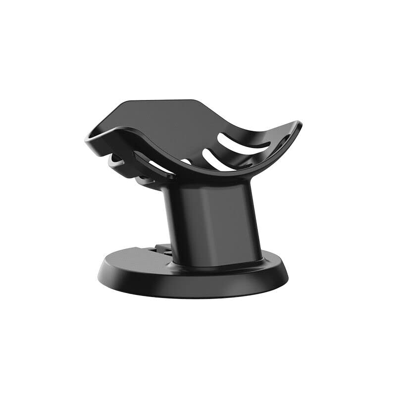 ZORBES  Table Stand for Alexa Echo Dot 3 Anti-Slip Desk Base Stand Desktop Holder for Alexa Echo Dot/Amazon Dot 3 ABS Amazon Dot 3 Stand Rack - Black (Stand Only)