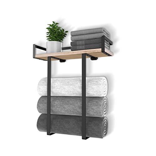 HASTHIP® 2 Pack Wine Glass Rack Cup Upside Down Hanging Holder Organizer Hangers for Overhead Cabinet Wall Mounted Stemware Holder for Bar 2 PCS