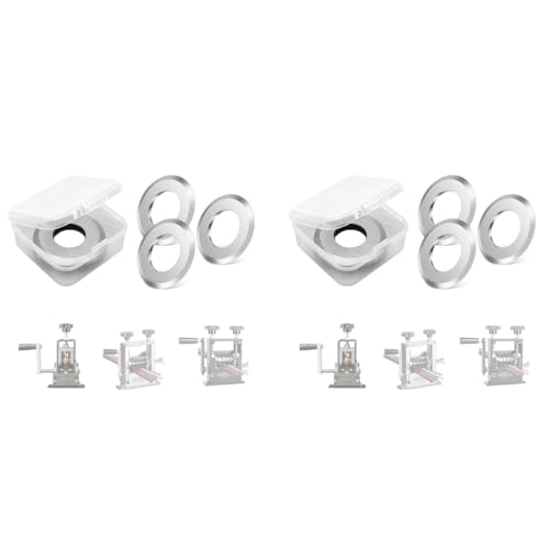 Serplex® 6PCS Replacement Ring Blades for Cable Stripping Tool Hand Crank Wire Stripping Machine