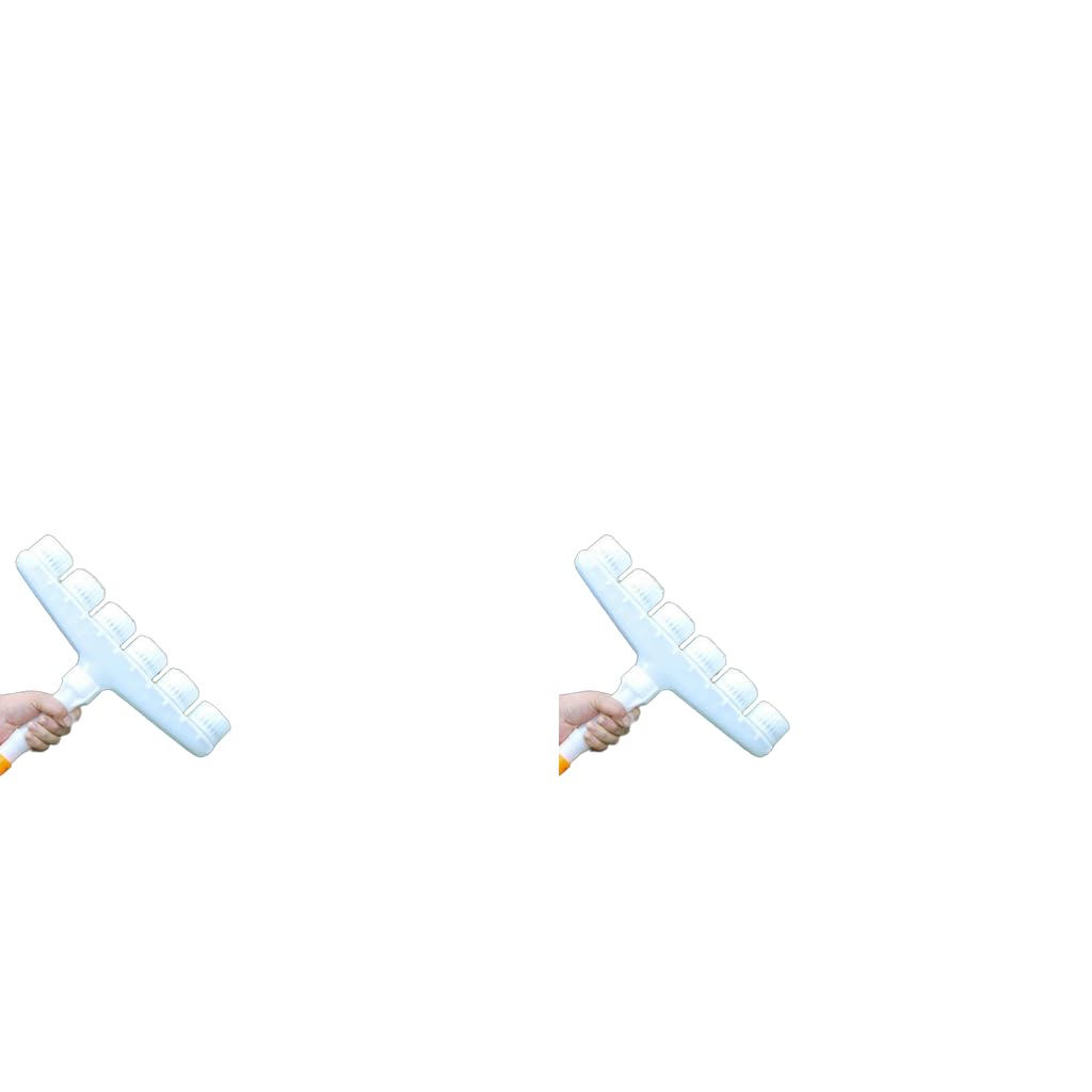 Supvox Garden Water Pipe Sprayer for Lawn and Agricultural Irrigation | 6 Nozzle ABS 2PCS Set