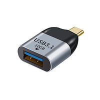 Verilux® Mini USB C to USB Adapter,Type C OTG,USB-C to USB 3.1 Female Adapter 10Gbps, High Speed Data Transfer for Laptop Mobiles Tablet Smartphone and Compatible C Type OTG Adapter Connector Devices