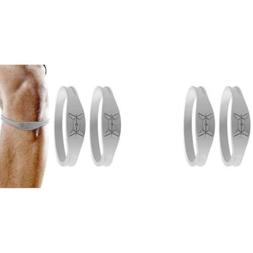 Proberos® 2 Pairs Patella Support Knee Cap Brace Silicone Bands for Pain Relief Lightweight Design Basketball Running Tennis Weightlifting Unisex