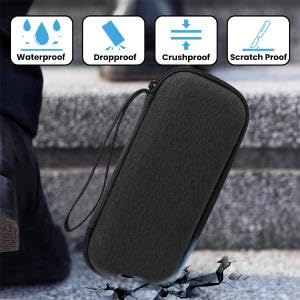 Zibuyu Carrying Case for Osmo Pocket 3 Camera with Hand Strap and Travel Storage Bag