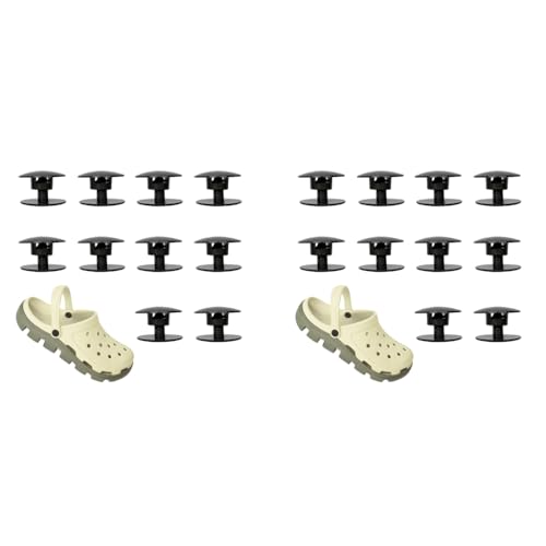 ZIBUYU® 200PCS Replacement Rivets for Crocs Shoes Strap Repair Rivet Backstrap Fastener Button Shoe Repair Buttons